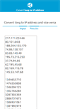 Mobile Screenshot of long2ip.com